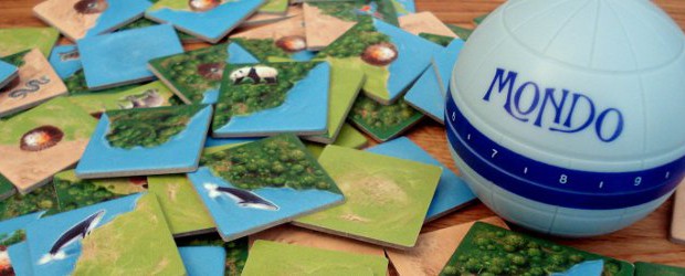 Mondo Far off from the typical board game, Mondo works on a time limit, players play simultaneously and yet it comes along as not only a kid game but also a game for experienced players.