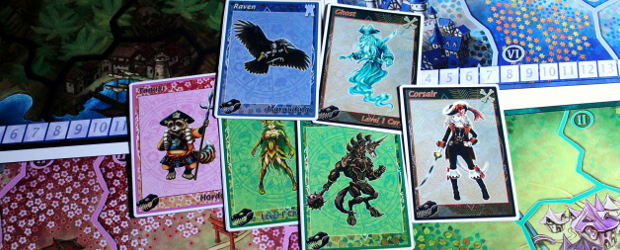 Mage Company are currently running a Kickstarter campaign for their coming release of 12 Realms. This is not a completely new title, 12 Realms by Ignazio Corrao already had a successful start as a Print-and-Play game with Golden Geek nomination in 2011. The PnP edition looks very good already, vividly...